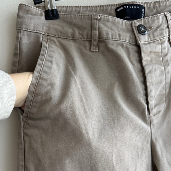 ASOS Khaki Skinny Pants, Work Pants, W28” L30” - Picture 6 of 15